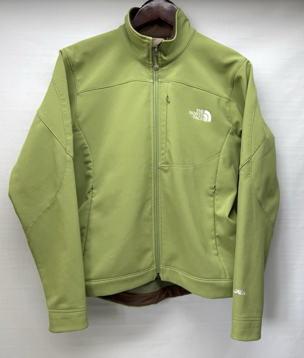 THE NORTH FACE Apex Womens Medium Green Soft Shell Water & Wind Resistant Jacket